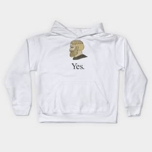 Yes Chad Kids Hoodie